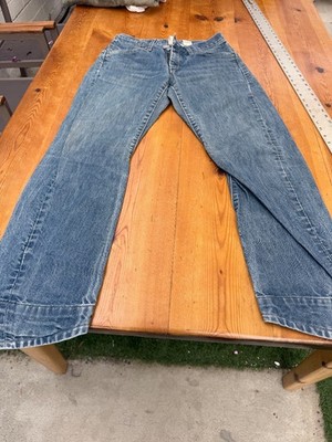 Levi's Made & Craft Light Wash Button Fly Straight Leg USA Denim Jean-31M A7