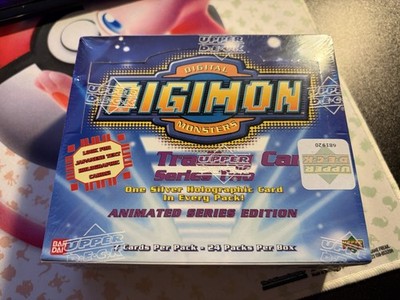 Digimon TCG Animated Series Two (2) Booster Box / Display Upper Deck Neu & OVP