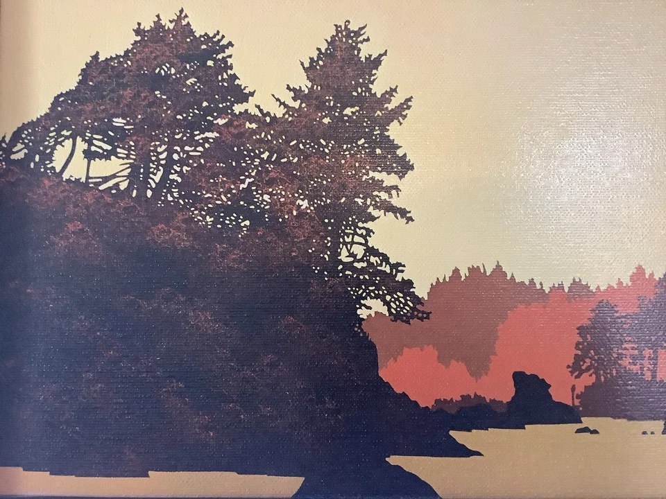 Litografía MCM Joanne Scott Pintura Edición Limitada Foto 3 de 4