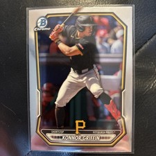 2026 Bowman CHROME Baseball Prospects BCP-92 Konnor Griffin, Pittsburgh Pirates