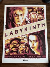 Labyrinth Mondo 18x24 Poster Ryan Brinkerhoff Limited Edition Screen Print