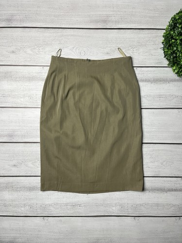 Jil Sander, Vintage Jil Sander Women's Wool Pencil Skirt Size ~ M Designer