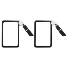 2 Pcs Lighted Magnifier Handheld Foldable Magnifiers for Reading Seniors