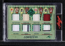 2025 Leaf Seasons in the Sun Holo Green 1/1 Ted Williams Carl Yastrzemski 0rm6