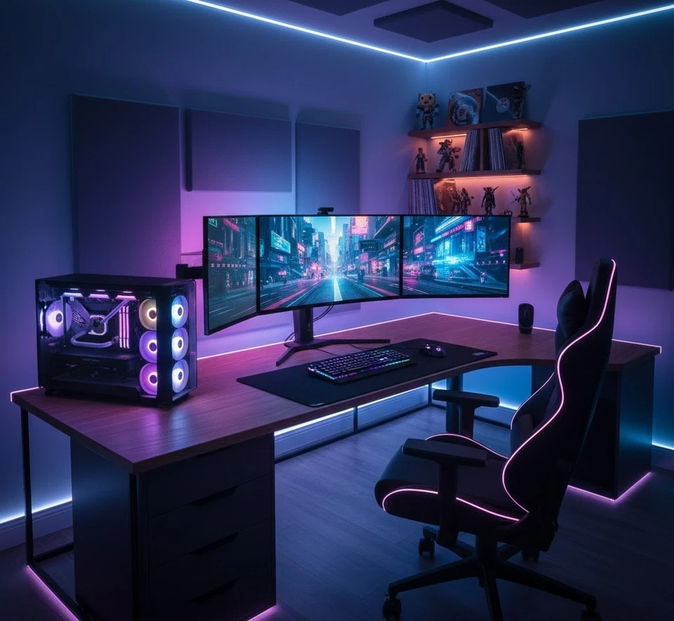 Tira de luces LED RGB de 100 pies - aplicación inteligente y control remoto Foto 4 de 4