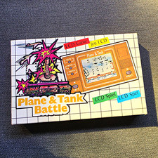 Grandstand Plane & Tank Battle LCD Handheld System White/Red MPN 737F003