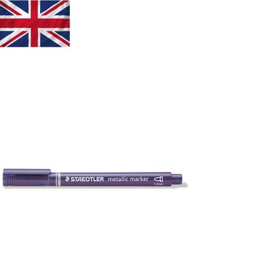 Vielseitiges Metallic Lila Marker Set - 10 Marker zum kreativen Basteln