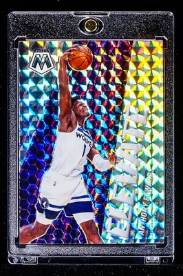 2020-21 Panini Mosaic #12 Anthony Edwards Elevate Mosaic