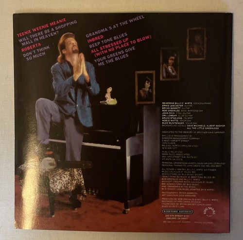 Deep Fried & Sanctified by Billy C. Wirtz (CD, May-1989, Hightone) - Picture 8 of 9