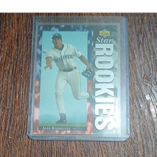 Upper Deck 1994 Star Rookie Alex Rodriguez Seattle Mariners Card #24. rookie card picture