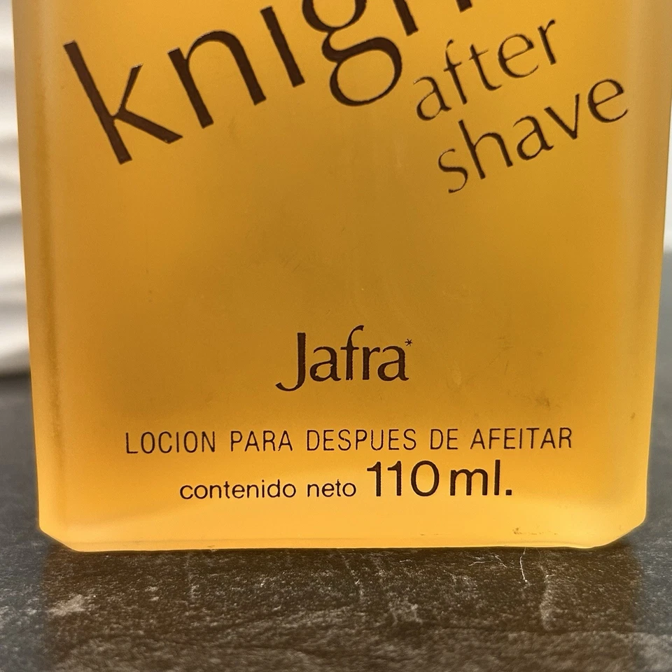 Salpicaduras para después del afeitado Jafra Royal Knights de colección para hombre 3,7 oz 110 ml descontinuadas Foto 4 de 4