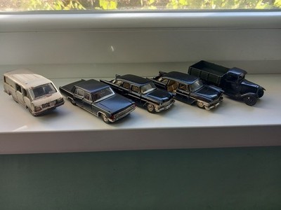 NOVO EXPORT. 5 Soviet model  vehicles small defects selection .BULK SALE!
