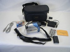 JVC GR-D72U DV CAMCORDER DIGITAL VIDEO CAMERA WITH CASE TESTED NICE 