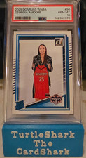 Georgia Amoore 2025 Panini Donruss WNBA Rated Rookie PSA 10 Washington Mystics