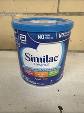 NEW Similac Advance OptiGRO Infant Formula 12.4 Oz Cans USE BY OCT/1/2026