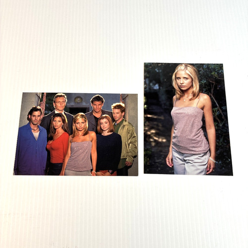 VINTAGE 1990’s Buffy The Vampire Slayer Postcards, Lot Of Two