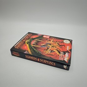 SWORDS AND SERPENTS NINTENDO NES PAL A CIB COMPLETO