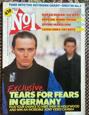 No 1 Magazine  TEARS FOR FEARS May 1985