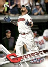 2017 Topps #175 Carlos Santana