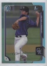 2015 Bowman Draft Chrome Sky Blue Refractor Peter Lambert #121 uk2