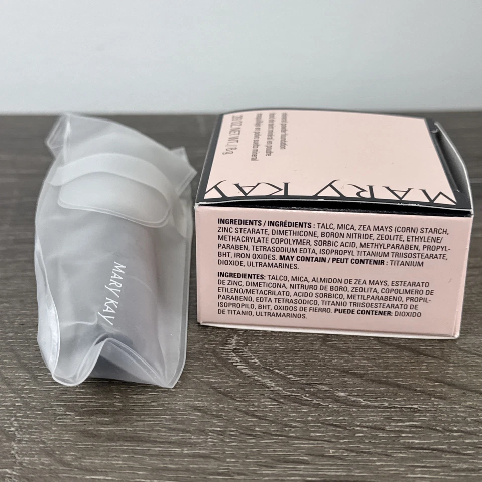 Mary Kay Mineral Powder Foundation Bronze 5 W/ Brush New In Box Discontinued - Image 3 of 4