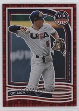 2024 Panini Stars and Stripes Red 147/199 Coy James #51 15wb