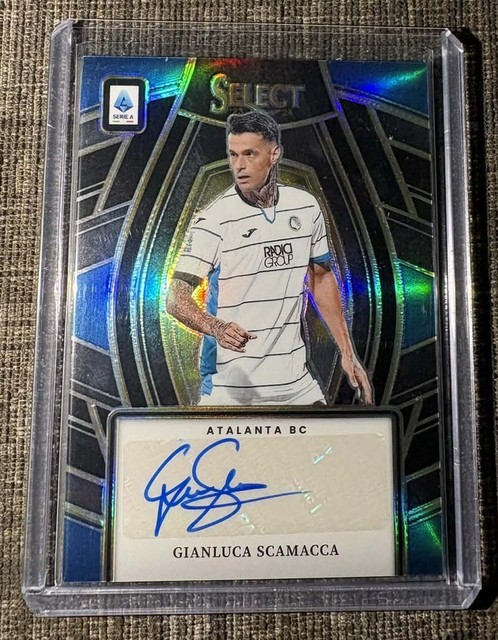 Gianluca Scamacca 1/1 Autograph Panini Prizm Select 2023-24