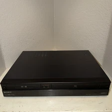 Sony RDR-VX560 HDMI VCR DVD Recorder Combo VHS Works But Read! NO REMOTE. Video!