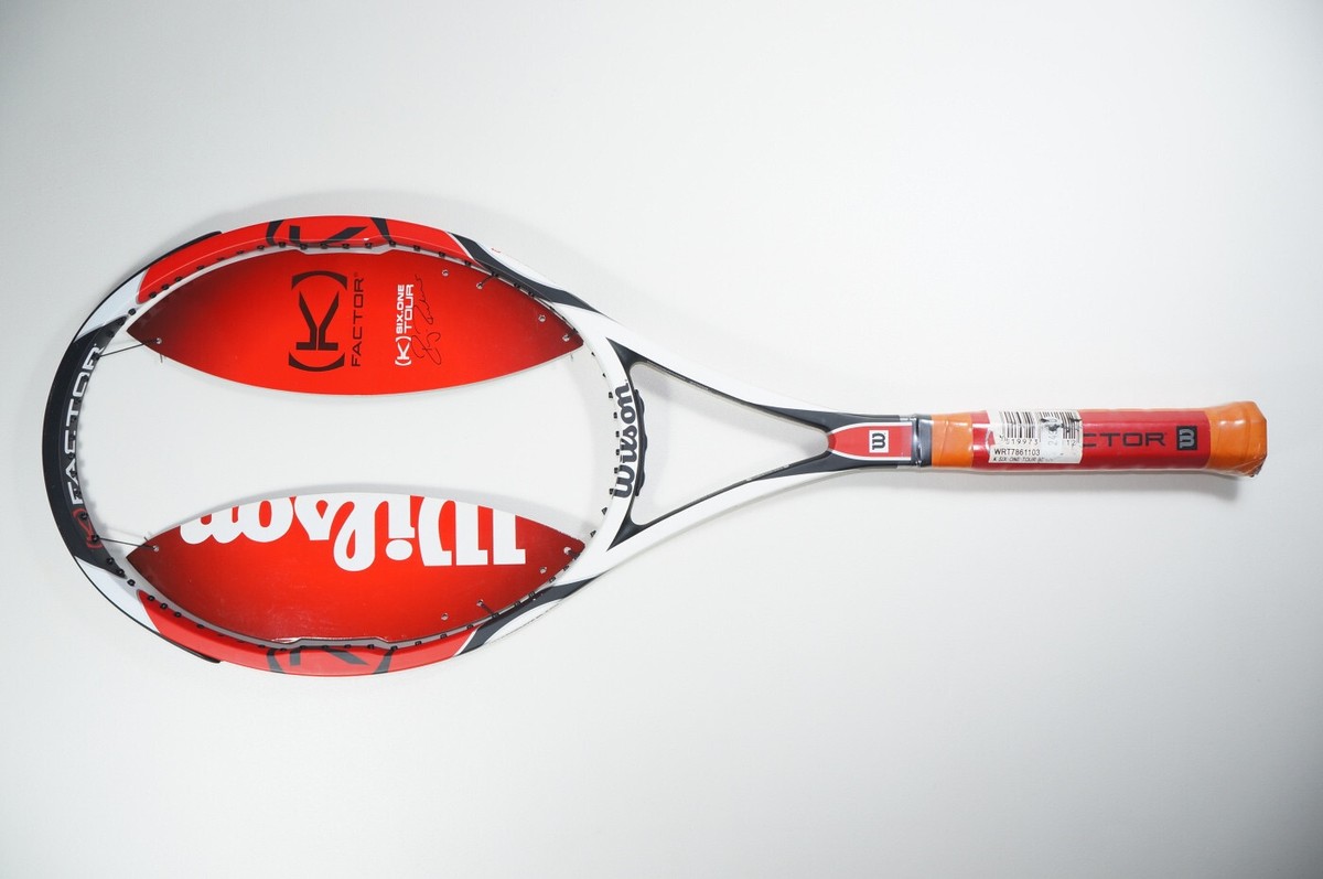 WILSON K-FACTOR SIX ONE TOUR 90 ROGER FEDERER 6.1 MID 340g WILSON K-FACTOR SIX ONE TOUR 90 ROGER FEDERER 6.1 MID 340g