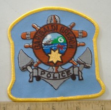 GARIBALDI   OREGON   POLICE FABRIC PATCH
