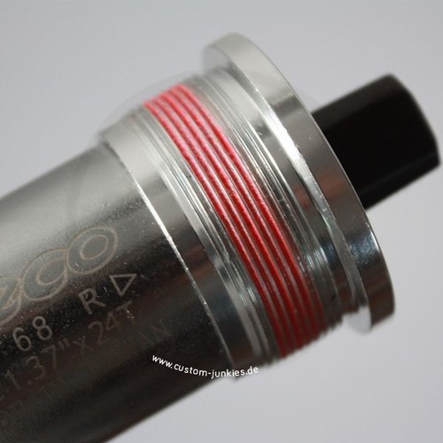 NECO AL-920 Bottom Bracket | Square Taper JIS | English Thread | 103mm - 131mm - Picture 4 of 40