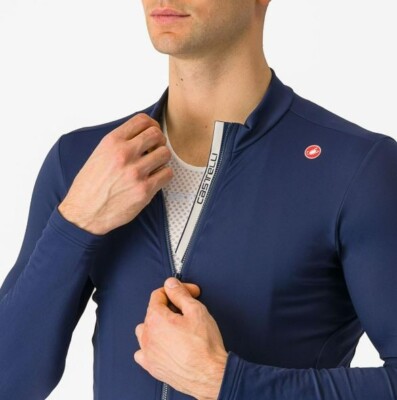 CASTELLI ESPRESSO THERMAL CYCLING JERSEY - WINTER - BREATHABLE
