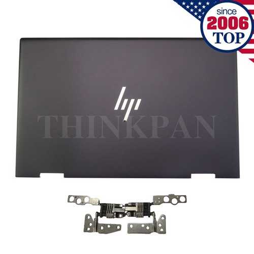 New LCD Back Cover+Hinges For HP ENVY X360 15-EW 15-EY N09645-001 N09644-001 USA - Picture 11 of 13
