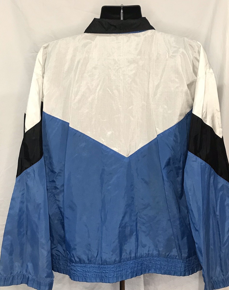 Vintage LA GEAR Spell Out Color Block Windbreaker Track Jacket 90s