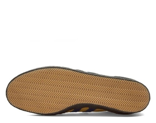 Adidas Elland SPZL UK 10.5 Spice Yellow Ash Blue SS20 Spezial Leeds United  - Picture 5 of 5