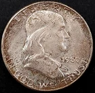 1960 Franklin Half Dollar! Nicely toned!