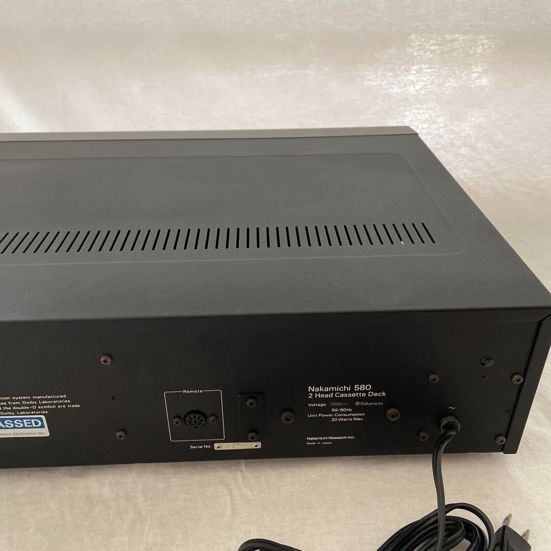 Nakamichi 580 2Head Cassette Deck - Partially Functional | eBay