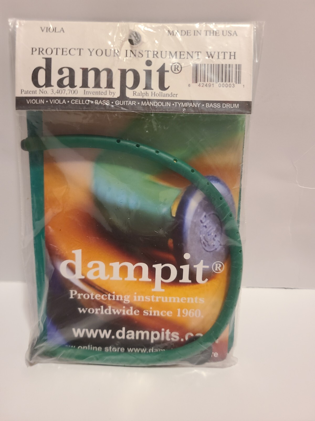 Genuine Dampit Viola Humidifier 