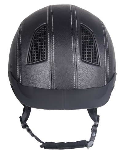 QHP Reithelm Spartan 53-54 cm schwarz, Sturz Helm Reitkappe Kinderreithelm, neu - Bild 2 von 4