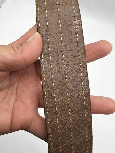 Cinturón Mujer French Connection’s 70s 80s 90s Estilo Marrón Negro y Rojo Talla 30 - Imagen 11 de 13