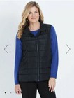 💛 NEW - Noni B Size 14 Black Quilted Puffer Vest With Pockets - RRP $99.99 💛