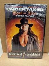 WWE: The Undertaker - Dead or Alive Double Feature (DVD, 2013, 4-Disc)  New