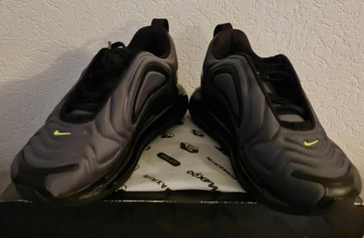 Original Unisex Nike Air Max 720 GS grau Turnschuhe AQ3196 015 Gr. 36,5