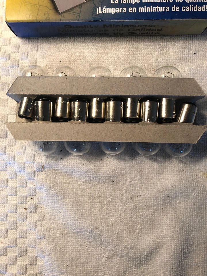 10 nuevas bombillas miniatura Eiko 1157 señal de giro señal de freno  Foto 4 de 4