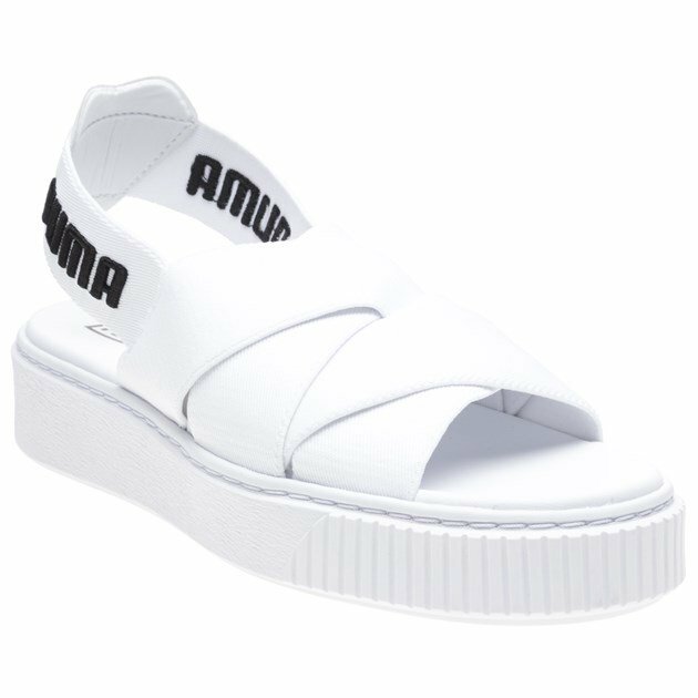 puma lace up sandals