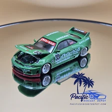 Kaido House x Mini GT 1:64 Skyline GTR(R33) Imai Racing V1-Green