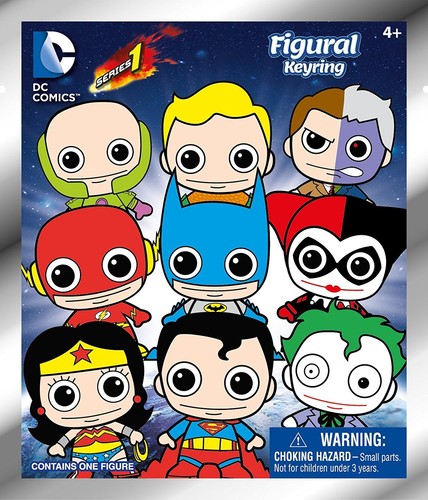 DC Comics Serie 1 Superhéroe 3D Coleccionable Llavero Bolso Ciego-- 1 pieza - Imagen 2 de 2