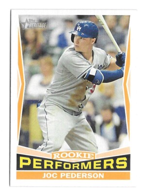 2015 Heritage JOC PEDERSON Rookie Performers - LOS ANGELES DODGERS - #RP-3