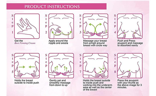 Breast Enhancement Cream - Powerful Lifting & Plumping Formula for Breast Growth - Picture 8 of 12