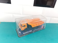 DEFAUT miniature 1/43 en boite CCCP URSS RUSSE camion benne kamaz kama3 5511